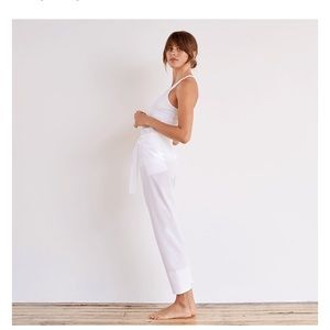 ADAY Easy Day Pants White M